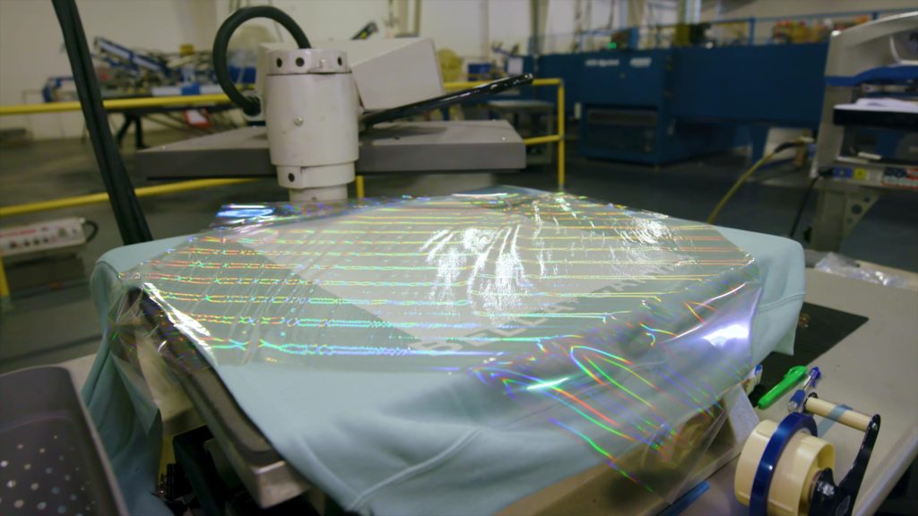 Holographic Foil Heat Press